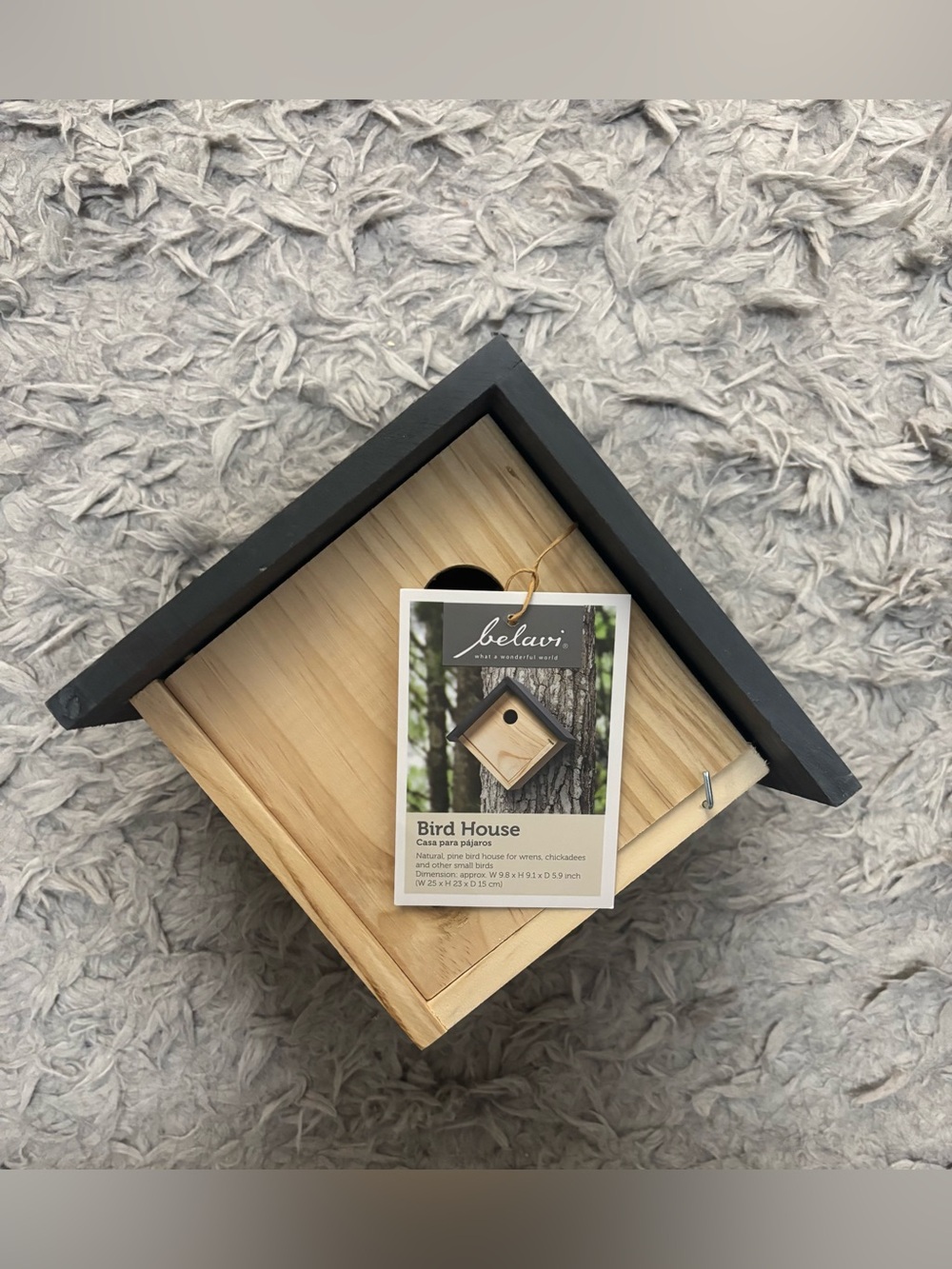 Wood Bird House